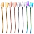 thumbnail image 2 of Grandest Birch 8PCS Straw Spoon with Long Handle Reusable Sturdy Multi-functional Stainless Steel Kitchen Tools Fruit Spoons for Dining Room, 2 of 12