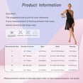 thumbnail image 7 of iEFiEL Womens Lyrical Modern Dance Dress Mesh High Low Skirt Gymnastics Ballerina Dancewear Purple M, 7 of 7