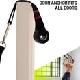 thumbnail image 4 of BESTSKY Door Anchor Strap for Resistance Bands Multi-Point Resistance Band Door Anchor with 5 Stainless D-Rings Heavy Duty Home Gym Attachment Fits Doors Up to 8Ft, 4 of 8