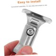 thumbnail image 4 of Lunfar Pieces Stair Railing Deck Wall Bracket Handrail Banister Handrail Staircase Brackets Wall Mounted Handrail Brackets Stair Railing Bracket, 4 of 5