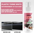 thumbnail image 7 of Qocolhg Plastic Restorer for Cars Ceramic Plastic Coating Plastic Trim Quick Restoration Bring Plastic,Rubber,and Vinyl Back to Life,Buff for Shine,Restore Flexibility,UV Protection,Clearance, 7 of 7