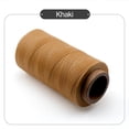 thumbnail image 1 of BUYISI 1.0Mm 70M Round Waxed Thread For Leather Craft Sewing Diy Jewelry Handmade Braided Polyester Cord Wax Coated Strand Strings Khaki, 1 of 5