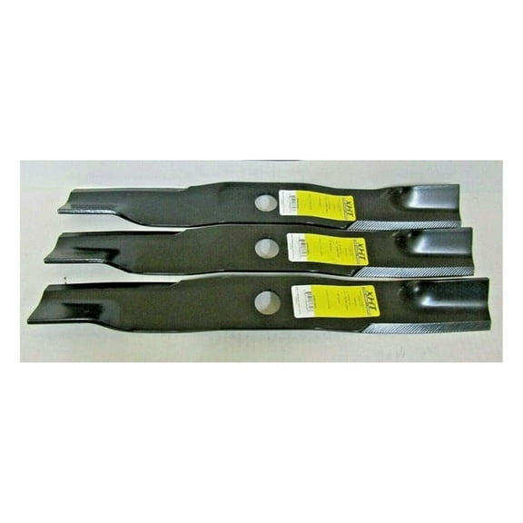 KUBOTA Mower Blades - 3 XHT USA Replacement Blades for RCK60 Series - 1-1/8" Center Hole - Fits F2880, F3680, ZD21, ZD25 & More