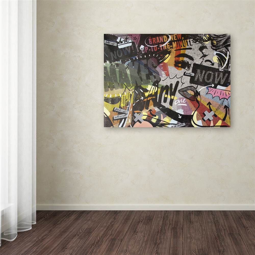 Dan Monteavaro 'Anyone Now' Canvas Art