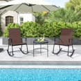CeXuanTerOutdoor Rocking Chair Set of 2 - Patio Rocking Chairs w ...