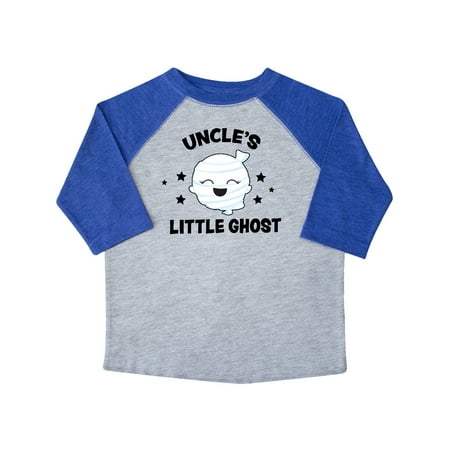 

Inktastic Cute Uncle s Little Ghost with Stars Gift Toddler Toddler Girl T-Shirt