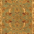 thumbnail image 5 of SAFAVIEH Antiquity Beaufort Traditional Floral Wool Area Rug, Teal/Beige, 2'3" x 4', 5 of 6