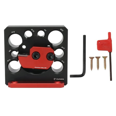 

2024 Woodworking Turning Cutter 8 Holes Adjustable Aluminum Alloy Wood Milling Cutter Tool