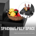 thumbnail image 6 of Royal Gourmet GEA5001H 5-Burner Gas Grill with Infrared Side Burner,Visible Upper Cover,Cabinet Style Grill for Outdoor Grilling and Backyard Cooking, Black, 6 of 12