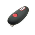 Farberware HandsFree BatteryOperated Black Can Opener in Red