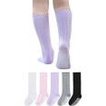 thumbnail image 1 of Zando Baby Knee High Socks with Grippers Girls Grip Non Slip Socks for Toddler Boys M, 1 of 5