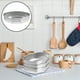thumbnail image 2 of Juego de 3 vaporeras para alimentos con bandeja dividida en forma de abanico para cocinar al vapor, compatible con varias ollas y vaporeras para alimentos de bebé y guisos líquidos, 2 of 8