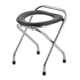 thumbnail image 2 of Squatting Toilet Stool Chairs Non Slip Mobile Easy to Clean Rounded Edges Strong Steel 42cm, 2 of 8