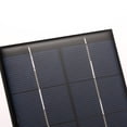 thumbnail image 4 of Cargador Cargador solar portátil de 2W/5V con silicio monocristalino panel solar compacto de teléfono móvil Cargador de banco de energía para acampar de caminatas Abanopi  Cargador, 4 of 7
