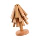 thumbnail image 5 of Posavasos de madera con soporte para bebidas, protección de mesa, regalos, antideslizantes, de madera 3 piezas, 5 of 9