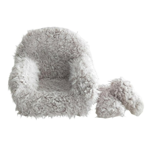 Sofá para fotografía de bebés, accesorios para fotos de recién nacidos, niños y niñas, sofá y silla para posar. Blanco
