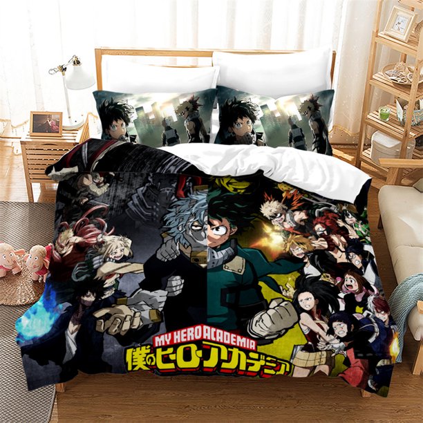 New My Hero Academia Bedding Bed Set Twin Full Queen King Size ...