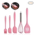 thumbnail image 1 of braveheart 5Pcs Silicone Heat Resistant Utensils Cookware Set Nonstick Cooking Tools Kitchen Baking Tool, 1 of 6