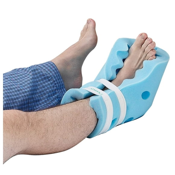 TIDI Posey Heel Guards – One Size Fits All – Foam, Light Blue – Qty: 1 Pair Of Heel Guards Per Pac