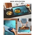thumbnail image 5 of Large Induction Cooktop Protector Mat Ocean Shipwrecks Stove Top Covers for Electric Stove, Coastal Nautical Dolphins Vintage Decorative Stove Burner Cover Mats, Glass Top Stove Cover, 5 of 7