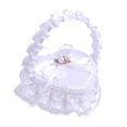 thumbnail image 1 of Caja para anillos de boda, cesta para dama de honor, accesorios de novia, cesta para anillos, para niña de . Estilo A, 1 of 8