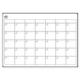 thumbnail image 2 of Magnetic Dry Erase Refrigerator Calendar, Dry Erase Calendar White Board Set for Fridge - Magnetic Monthly & Weekly Planner with List Board, 4 Markers + Eraser, 2 of 3
