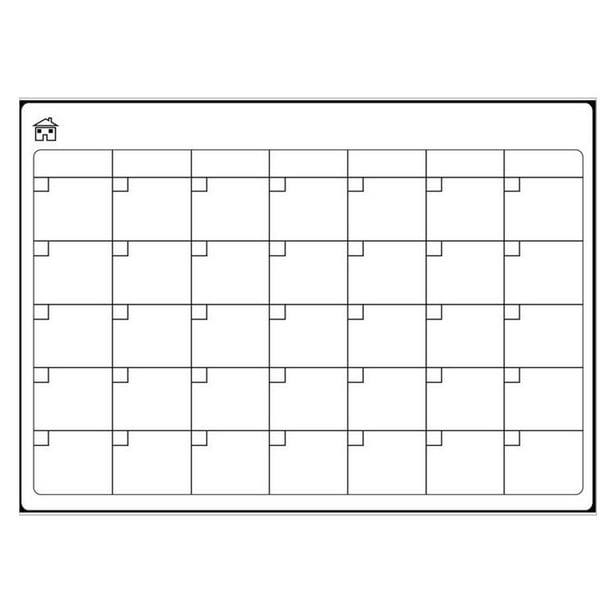 Cglfd Erasable Monthly And Weekly Schedule Refrigerator