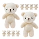 thumbnail image 5 of 15 piezas de peluche de oso pequeño, llavero colgante, 5 of 8
