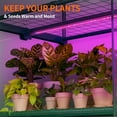 thumbnail image 3 of Mophoto Indoor Greenhouse with Grow Light,5-Tier Mini Greenhouse 35.4"x19"x74.8" PVC Cover with Timer Dimmable Plant Light for Indoor Plants Seed Starting Trays, 3 of 9