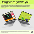 thumbnail image 4 of HP Ordinateur Portable 15,6 Pouces FHD IPS, Processeur Intel N100, 4 Go DDR4 128 Go SSD, Intel UHD Graphics, Windows 11 Famille, Copilot AI Key, Wi-Fi 6, Bluetooth 5.3, Léger, Argent Naturel, 4 of 5