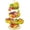 5 Tier Gold, variant on 4 Tier Fruit Bowl Basket with Banana Hangers, Kitchen Counter Metal Round Produce Holder, Stable Vegetable Countertop Stand Organizer, Corner Multi Tiered Storage Rack, Sturdy Base, Black