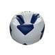 thumbnail image 1 of Sillón Puff Lunics Futbol Soccer Grande Azul/Blanco, 1 of 6