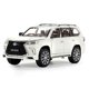thumbnail image 1 of 1: 24 Lexus LX570 Pull Back Alloy Toy Car(White), 1 of 5