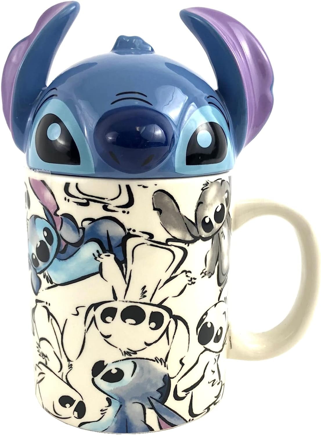 Holdings Disney Lilo And Stitch Ceramic Coffee Mug With Lid 16 Holdings Disney Lilo And Stitch Ceramic Coffee Mug With Lid 16