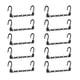 thumbnail image 2 of Paquete de 10 Perchas Organizadoras para Ropa onlyliua Ganchos de Plástico Ahorradoras de Espacio, 2 of 7