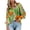 Multicolor 3, variant on Womens 3/4 Long Sleeve Tops Summer V Neck T Shirts Shirts Graphic Tees Trendy Daily Wear Blouse for Women
