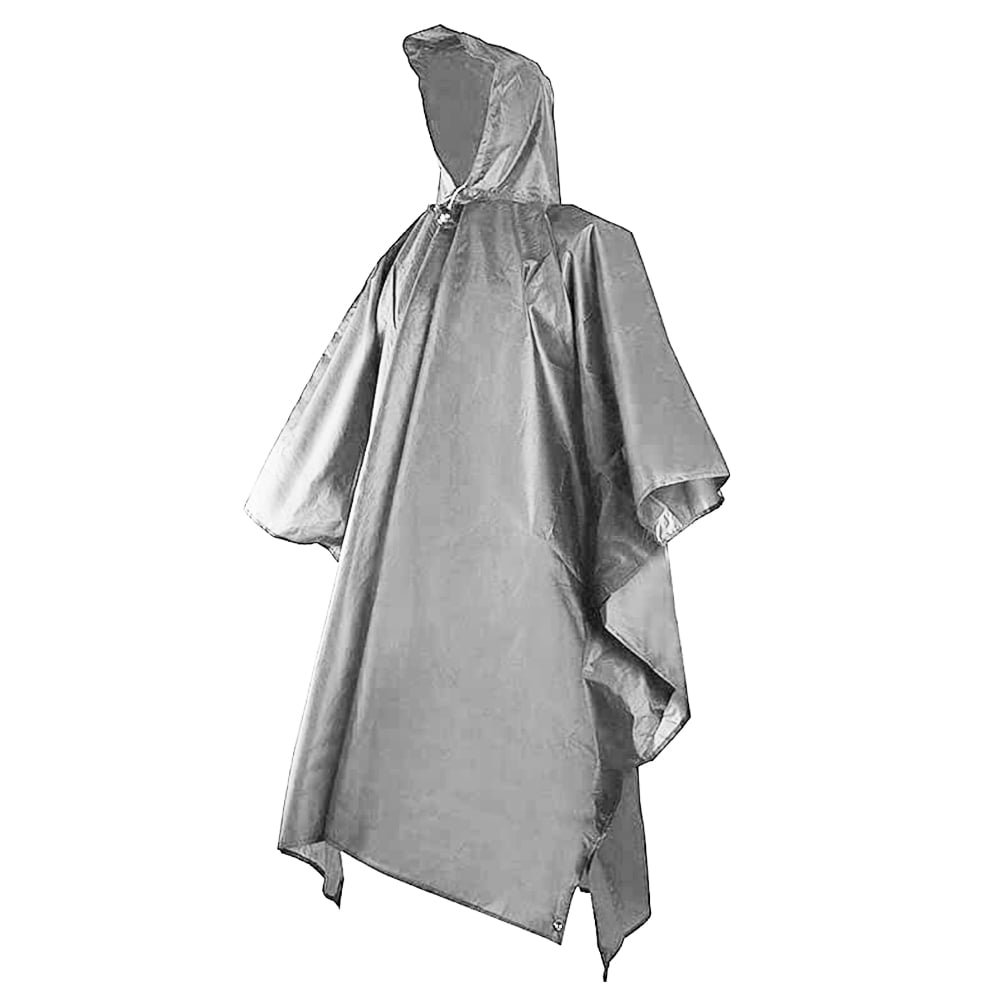 Lightweight Raincoat With Hood Hiking Cycling Rain Cover Poncho Rain Coat C9R3