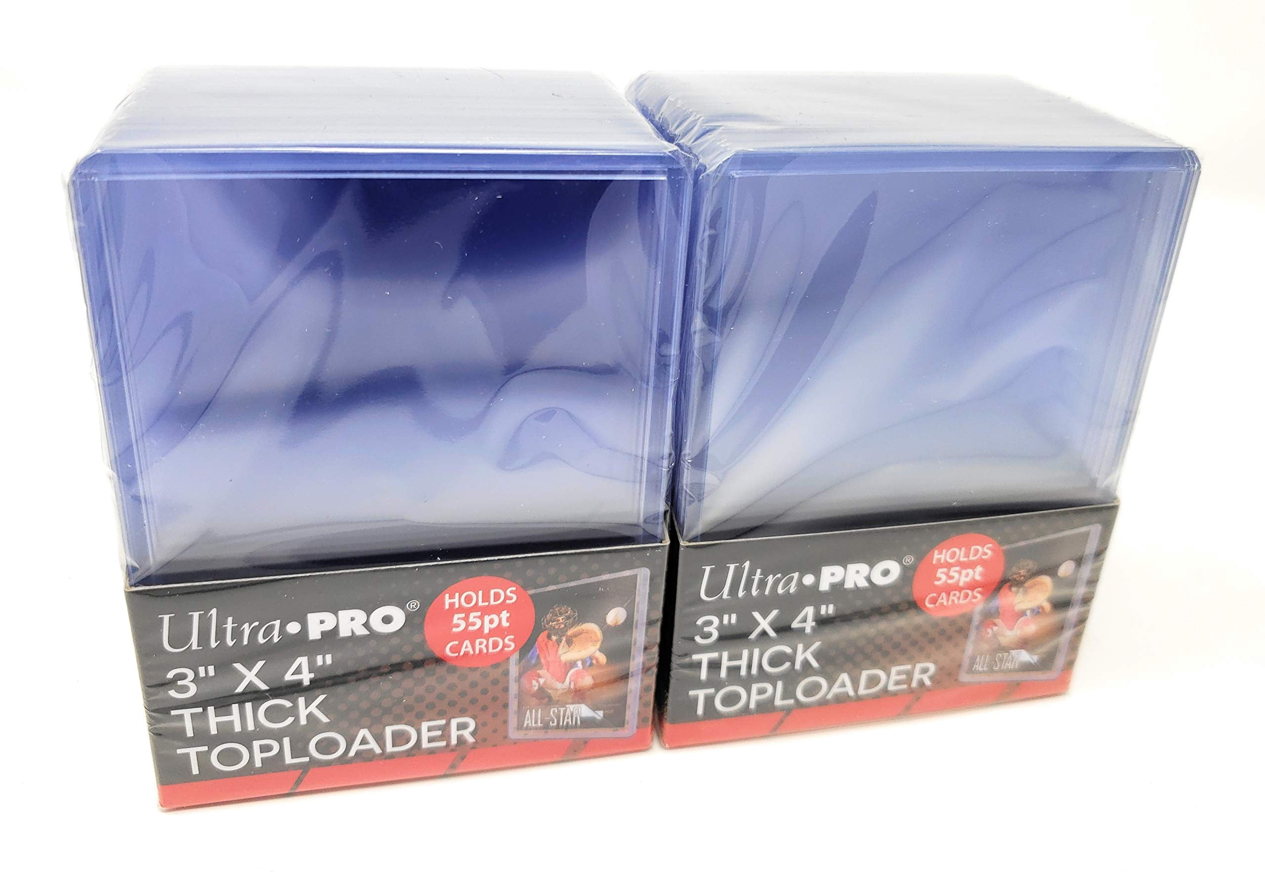 Ultra Pro Toploader 3x4 Zoll – 25 Stück, Ultraklar & Robust – Perfekt Zum Schutz Von Sammelkarten