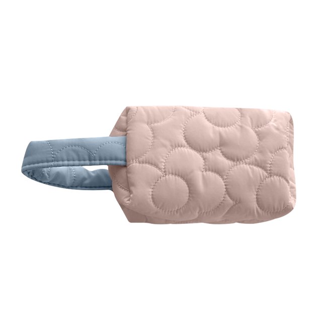 Bolsa acolchado acolchado con asa superior para mujer de hombro acolchado con estampado de flores Ndcxsfigh Para Estrenar