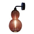 thumbnail image 2 of Lampe Murale Rétro Étanche en Rotin pour Lustre Extérieur, 2 of 9