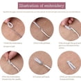 thumbnail image 4 of Latch Hook Tools with Comfortable Grip, Practical Gift for DIY Craft Making Tapestry  Crochet Hooks Kit Woven Crafts, 4 of 7