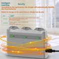 thumbnail image 4 of for NEO Drone Accessories 3-Ways Battery Hub Fast Battery Charging Box Portable Carrying Battery Charging Case, 4 of 5