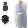 thumbnail image 4 of Hukapapa Bolso bandolera ajustable para exteriores, para hombres y mujeres, con bolsillos con cremallera, para senderismo, viajes, correr, ciclismo, camuflaje, 4 of 5