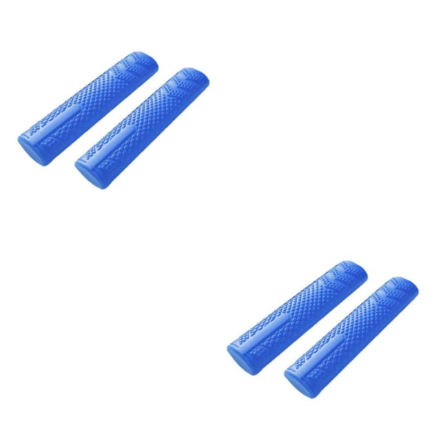 Soidarity Silicone Brake Lever Set Left V-brake Levers Sleeves / Right Azul 2piezas
