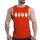 thumbnail image 3 of Ropa para hombre, camiseta sin mangas de secado rápido, camiseta sin mangas, baloncesto, moda para exteriores, ocio, transpirable, cuatro estaciones, Y2k, deporte, Fnaf, gimnasio, 3 of 5