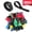 Multicolor-50PCS, variant on HKMY 50PCS 7.87in Adjustable Nylon Reusable Cable Hook Loop Straps, Black Cord Fastener Ties(Black)