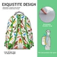 thumbnail image 5 of Boho Fashion Backpack for Women - Spacious Campus Daypack with 17" Laptop Compartment, Water-Resistant Oxford Fabric, Stylish Tribal Design, 5 of 6