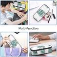 thumbnail image 6 of Uemuo Not All Who Wander Are Lost1 Printed Large Pencil Case, Big Capacity Pencil Pouch Stationery Pen Bag, Storage High Capacity Bag Pouch Holder Box Organizer, Marker Pen Case, 6 of 9