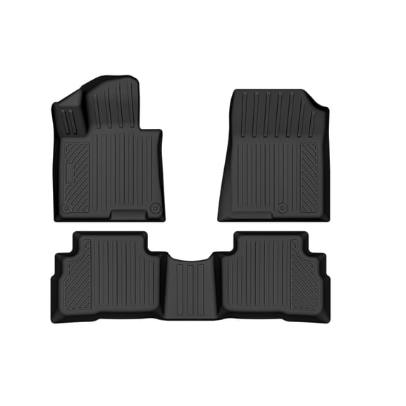 Auxko All Weather Floor Mats Fit for Kia Sportage Hybrid 2023 2024 2025 2026 TPE Rubber Liners Accessories All Season Guard Odorless Floor Mats