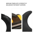 thumbnail image 3 of FUTUREORYY 1Pack Wakesurf Fins Inflatable Tail Black For Water Sports Control, 3 of 8